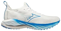 Mizuno Mens Wave Neo Wind - Running Shoes White/Undyed White/Peace Blue