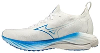 Mizuno Womens Wave Neo Wind - Shoes White/Undyed White/Peace Blue