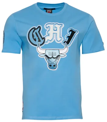 Pro Standard Mens Bulls 3 Peat SJ T-Shirt - Blue/Blue