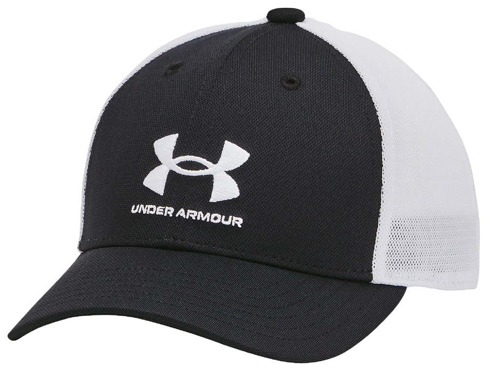 Under Armour Boys Under Armour Blitzing Trucker Hat - Boys' Grade School Black/White/White Size One Size