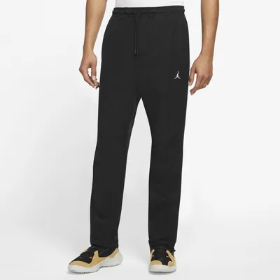 Jordan Mens Jordan ESS Woven Pants - Mens Black/White Size S
