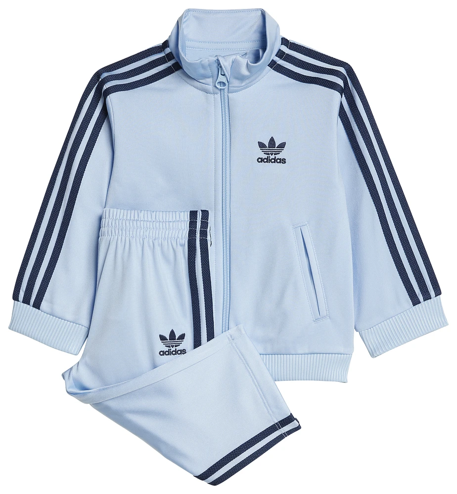 adidas Boys Firebird Track Suit - Boys' Toddler Navy/Blue