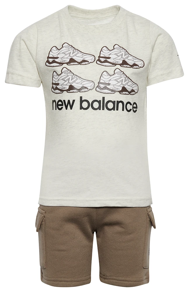 New Balance Ensemble avec t-shirt 9060 et short cargo - Garçons, maternelle