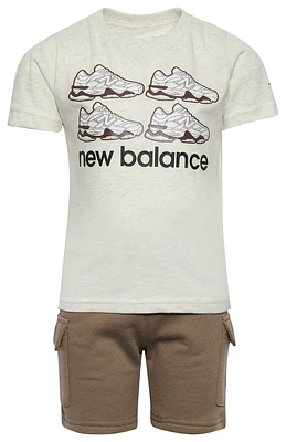 New Balance Ensemble avec t-shirt 9060 et short cargo - Garçons, maternelle