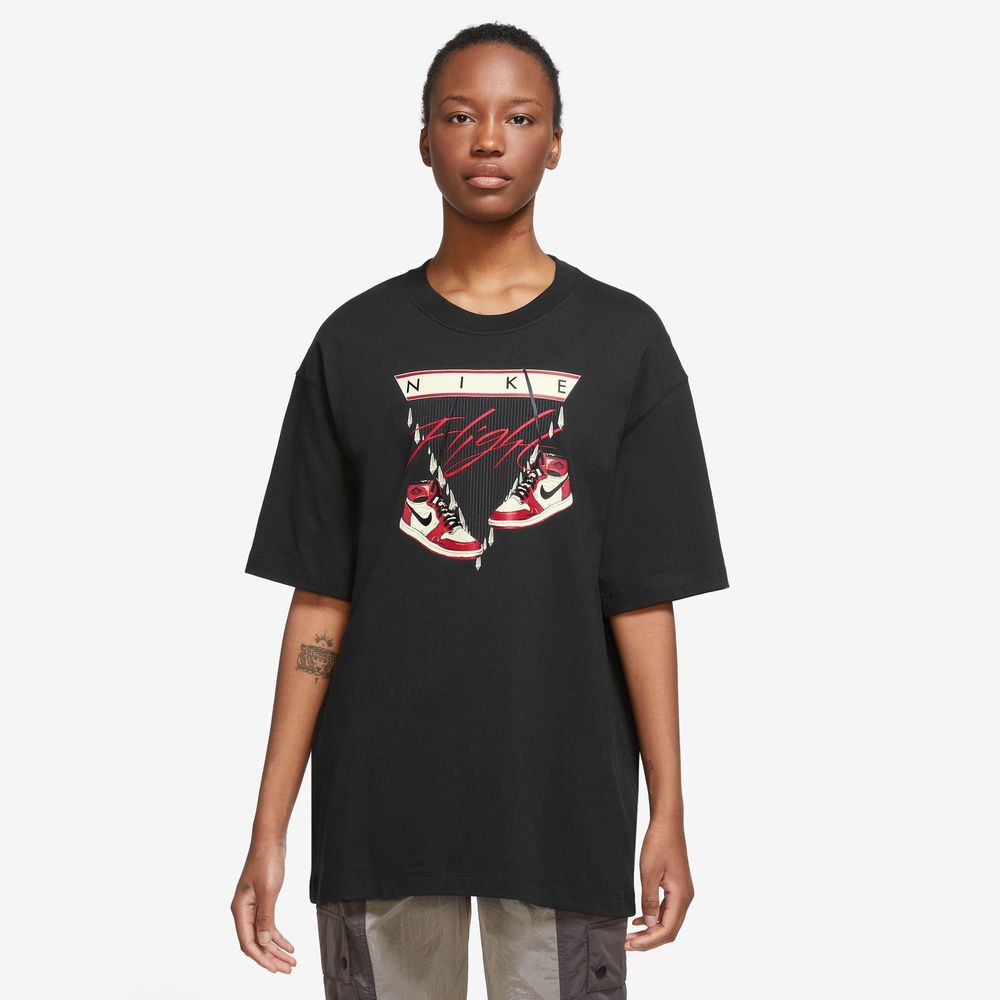 Jordan Flight Shoe GFX Oversized T-Shirt - Women's