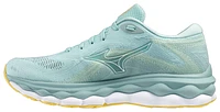 Mizuno Womens Wave Sky 7 - Shoes Eggshell Blue/White