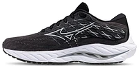 Mizuno Womens Wave Inspire 20 D - Shoes Ebony/White