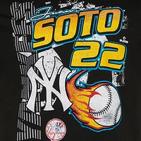 New Era Mens Juan Soto Yankees Player T-Shirt - Black/White