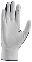 Nike Mens Nike Alpha Batting Gloves - Mens Midnight Navy/White/University Red Size L