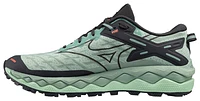 Mizuno Mens Wave Mujin 10 Trail - Running Shoes Greyd Jade/Black Oyster