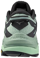 Mizuno Mens Wave Mujin 10 Trail - Running Shoes Greyd Jade/Black Oyster