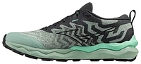 Mizuno Mens Wave Daichi 8 Trail - Running Shoes Greyd Jade/Black Oyster