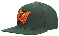 Pro Standard Mens Pro Standard Marlins Spice Snapback Cap - Mens Olive Size One Size