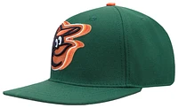 Pro Standard Mens Pro Standard Orioles Spice Snapback Cap - Mens Olive Size One Size