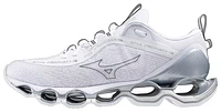 Mizuno Womens Wave Prophecy 13 - Shoes White/Metallic Grey