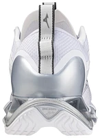 Mizuno Womens Wave Prophecy 13 - Shoes White/Metallic Grey