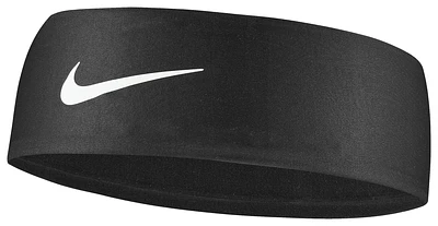 Nike Mens Nike Fury Headband 3.0 - Mens Black/White Size One Size
