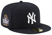 New Era Mens New Era Yankees 2017 World Series Game Cap - Mens White/Navy Size 7