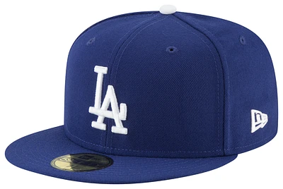 New Era Mens New Era Dodgers 2017 World Series Game Cap - Mens Blue/White Size 7