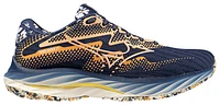 Mizuno Womens Wave Rider 27 Roxy - Running Shoes Naval Academy/White