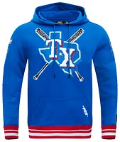 Pro Standard RANGERS MASH UP M RIB FLC PO HOODIE - Men's