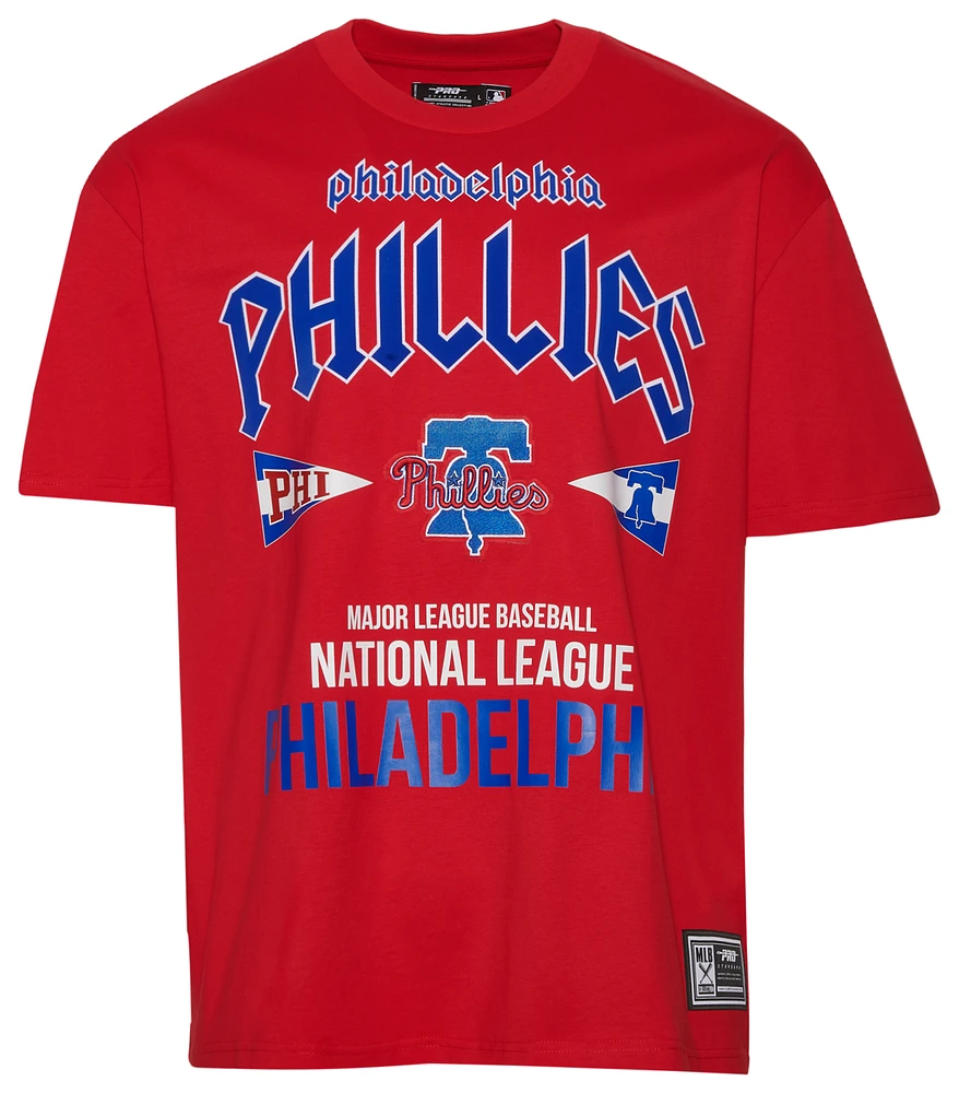 Pro Standard Mens Phillies City Tour T-Shirt - Red/Red