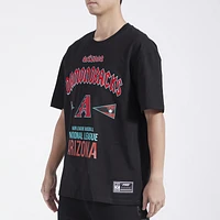 Pro Standard Mens Diamondbacks City Tour T-Shirt - Black/Black