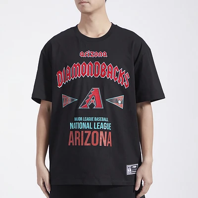 Pro Standard Mens Diamondbacks City Tour T-Shirt - Black/Black