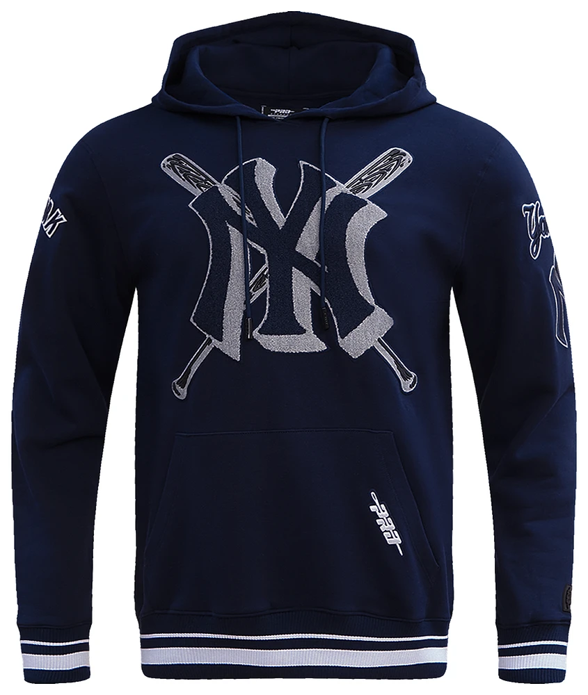 Pro Standard YANKEES MASH UP RIB FLC PO HOODIE - Men's