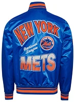 Pro Standard New York Mets Turn It Up M Rib Satin Jacket - Men's