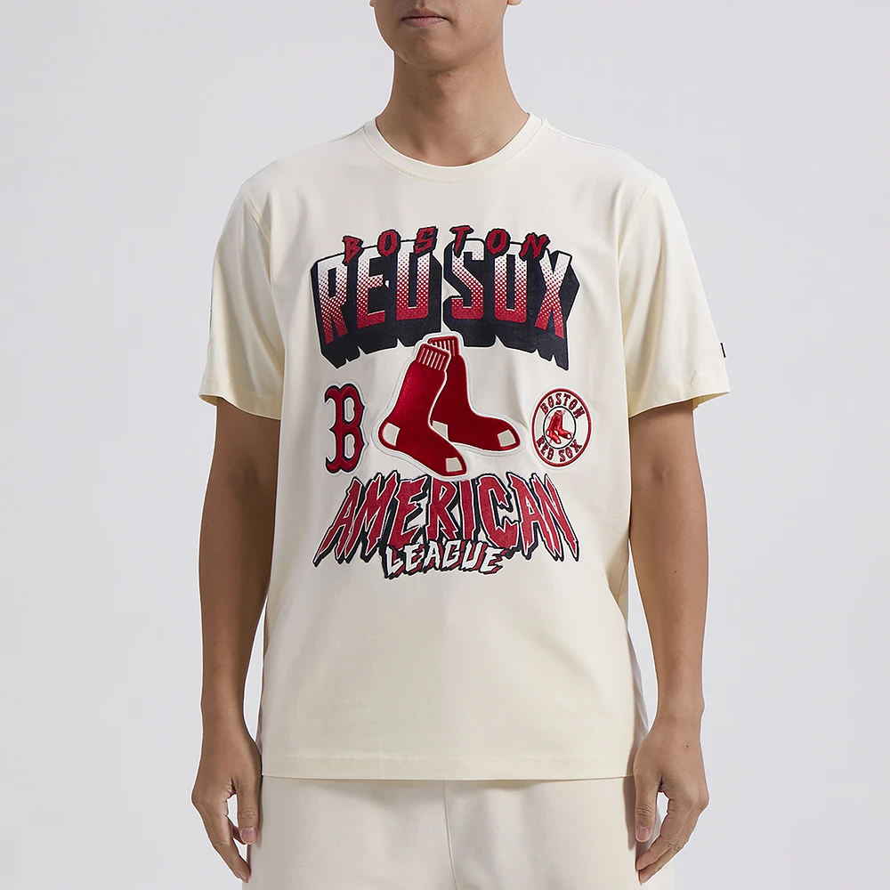 Pro Standard Mens Boston Red Sox GTP SJ T-Shirt - Navy/Red