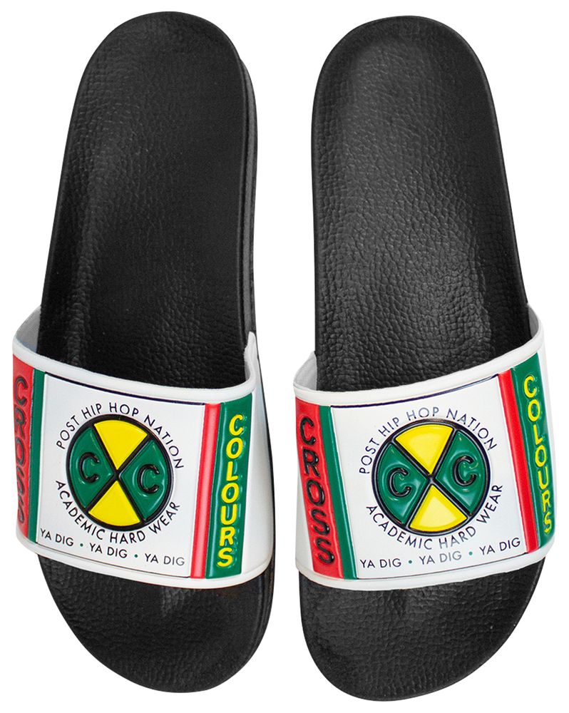 Cross Colours Circle Logo Slide - Men's