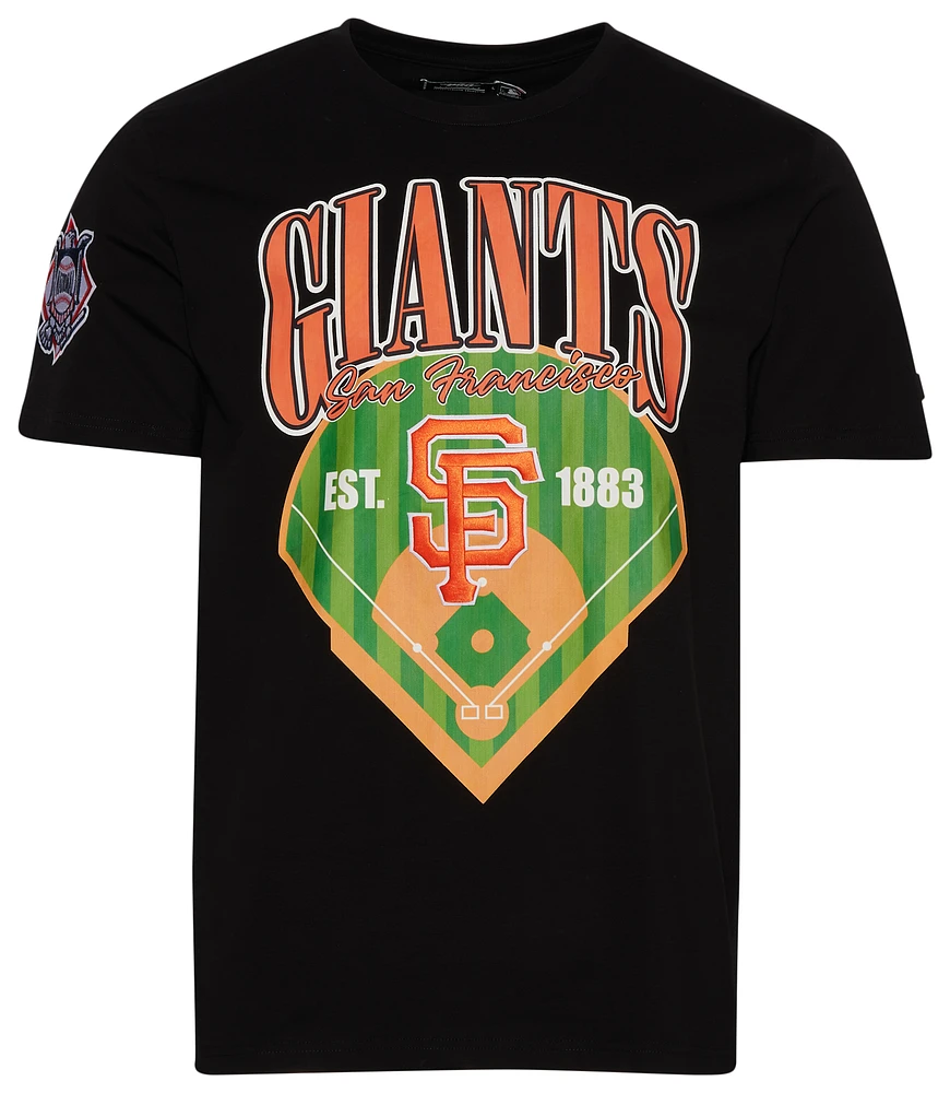 Pro Standard Mens Giants Homerun T-Shirt - Black/Multi