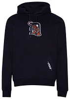 Pro Standard Mens Tigers Homerun Fleece Pullover Hoodie - Midnight/Multi