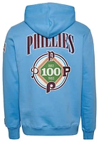 Pro Standard Mens Phillies Homerun Fleece Pullover Hoodie - Carolina/Multi