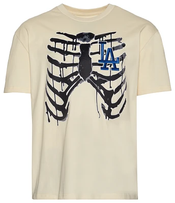 Pro Standard Dodgers Rib Cage Drop Shoulder T-Shirt - Men's