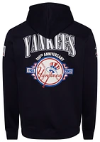 Pro Standard Mens Yankees Homerun Fllece Pullover Hoodie - Midnight/Multi