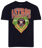 Pro Standard Mens Astros Homerun T-Shirt - Midnight/Multi