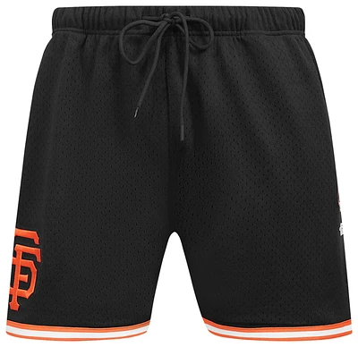 Pro Standard Giants Mesh Basketball Shorts - Men's