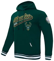 Pro Standard BUCKS SCRIPT TAIL RIB FLC PO HOODIE - Men's
