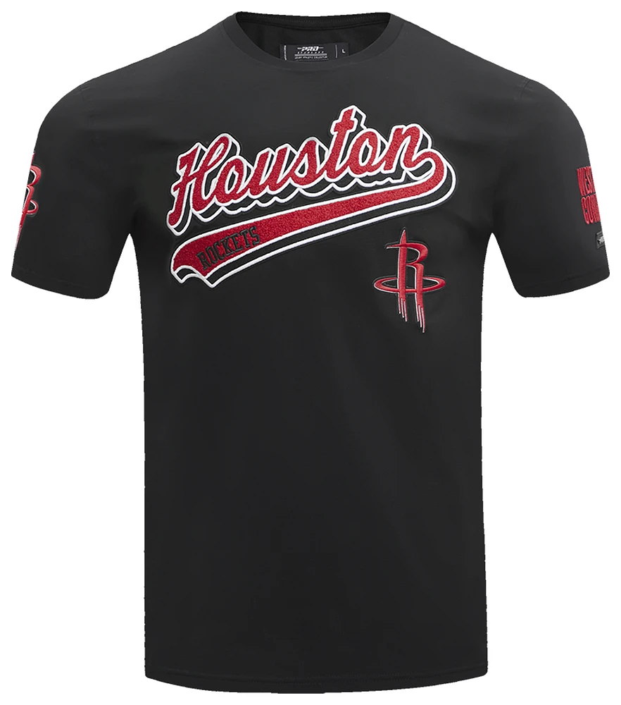 Pro Standard ROCKETS SCRIPT TAIL SJ TEE - Men's