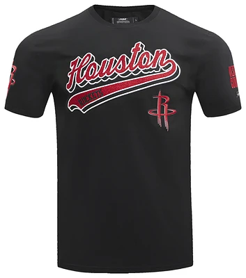 Pro Standard ROCKETS SCRIPT TAIL SJ TEE - Men's