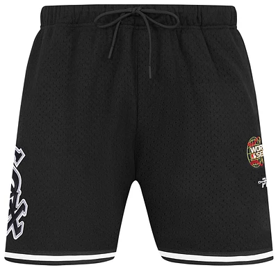 Pro Standard White Sox Mesh Basketball Shorts - Men's