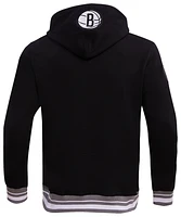 Pro Standard NETS SCRIPT TAIL RIB FLC PO HOODIE - Men's