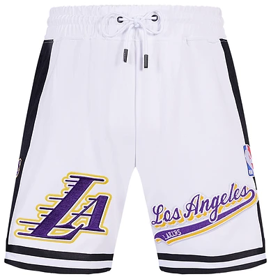 Pro Standard LAKERS SCRIPT TAIL DK 2.0 SHORT - Men's