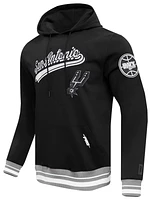 Pro Standard SPURS SCRIPT TAIL RIB FLC PO HOODIE - Men's