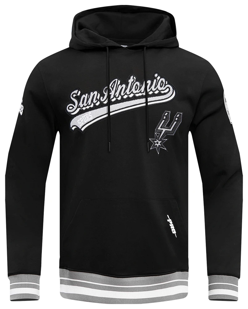 Pro Standard SPURS SCRIPT TAIL RIB FLC PO HOODIE - Men's