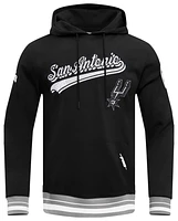 Pro Standard SPURS SCRIPT TAIL RIB FLC PO HOODIE - Men's