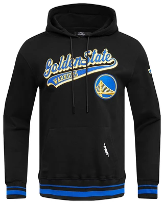 Pro Standard WARRIORS SCRIPT TAIL RIB FLC PO HOODIE - Men's