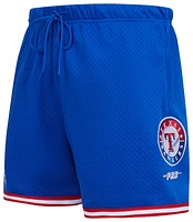Pro Standard Rangers Mesh Basketball Shorts - Men's